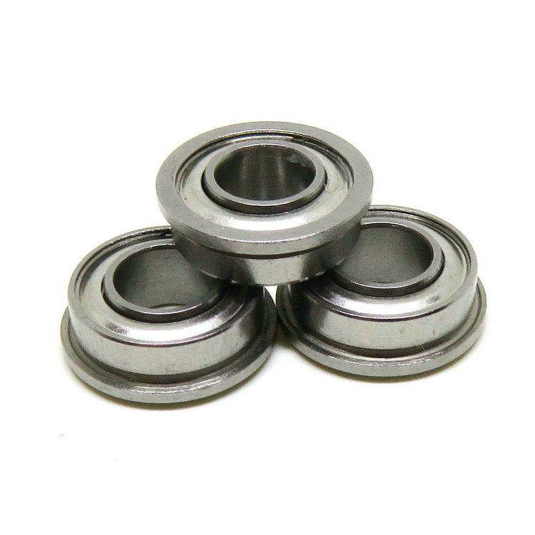 SFR156 ZZ EE Stainless Steel Flanged Ball Bearings 4.763x7.938x3.175/3.935mm Inner Ring Extended Bearing
